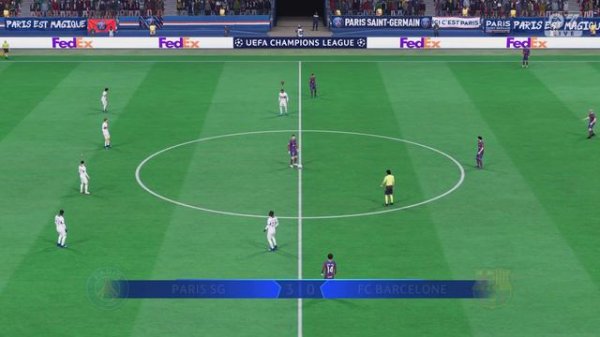 PSG vs FC Barcelona FC 24 PS4 Gameplay Career Mode 4K HDR