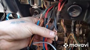 Замена замка зажигания.ВАЗ 21099,2108. Без родной фишки по цветам .