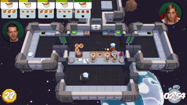 OVERCOOKED gameplay german | #011 Raumverschiebung | Let's Play Overcooked PS4 deutsch coop смотреть онлайн