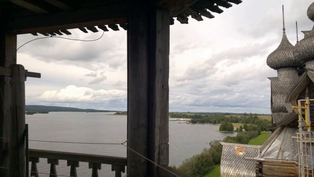 Карелия. Кижи. Колокольня Кижского Погоста смотреть онлайн