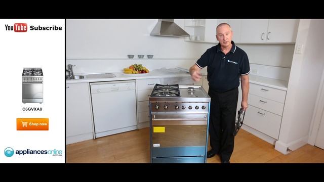 Expert review of the Freestanding Smeg Gas Oven/Stove C6GVXA8 - Appliances Online смотреть онлайн