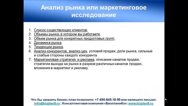 Мастер класс №4. Каким должно быть содержание бизнес плана. Часть 2 смотреть онлайн