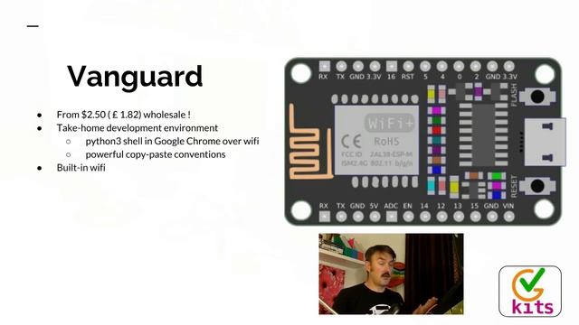 VGKits Vanguard - Python Shell over Wifi controls Rainbow Lights смотреть онлайн