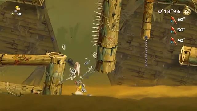 [Rayman Legends] Sable mouvant – envahi ★★★ смотреть онлайн