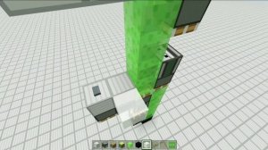 самый простой ЛИФТ в майнкрафт бедрок!