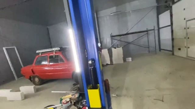 Постройка автосервиса. Выпуск 2. Выбор и монтаж гидравлического двухстоечного подъемника. #AET T4M
