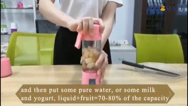 Rechargeable Juice Blender. Smoothie maker, Emergency Blender, Portable Blender, Pocket Blender смотреть онлайн