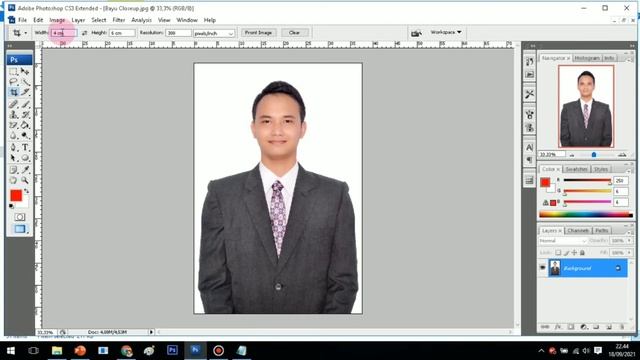 EDIT PAS FOTO 4 X 6 DENGAN MUDAH DI PHOTOSHOP CS 3 смотреть онлайн