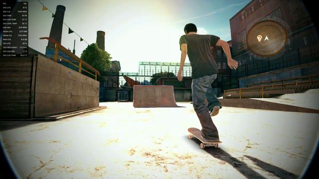 Short video of Skate 2 running on Xenia (Xbox 360 emulator). смотреть онлайн