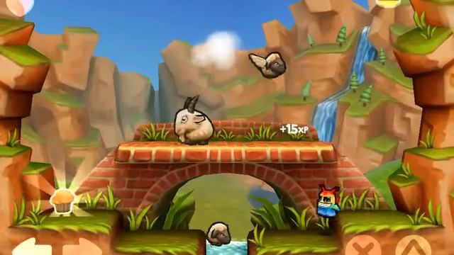 Muffin Knight : Collected 23 muffins in Level Bridge смотреть онлайн