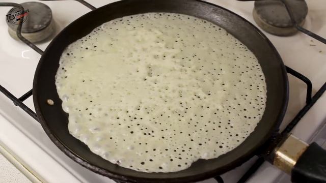 Оладьи с грушевым вареньем