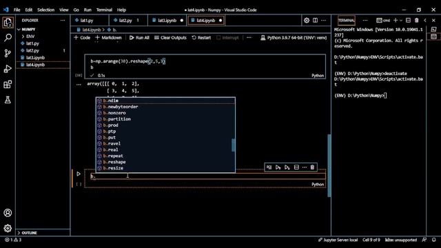 3. Belajar Numpy (Python) - np array смотреть онлайн