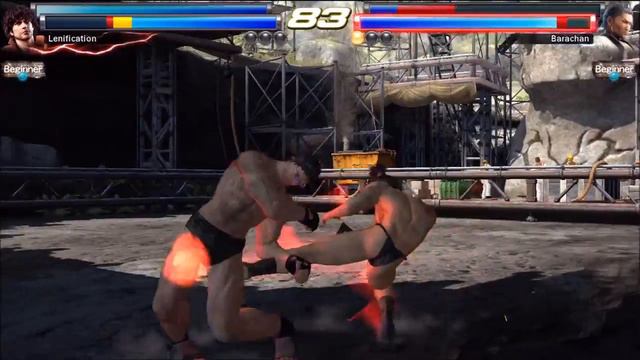Tekken TAG2: Marduk and Baek Fundoshi Battle смотреть онлайн