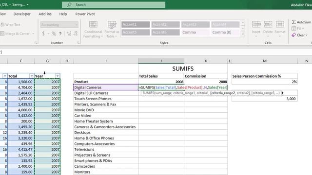 Learn Practical Use of SUMIFS Function смотреть онлайн
