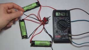 18650 + TP4056 параллельное и последовательное соединение