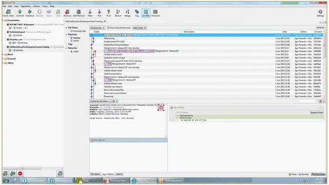 Git workflows for enterprise teams by Igor Fesenko (Rus) смотреть онлайн