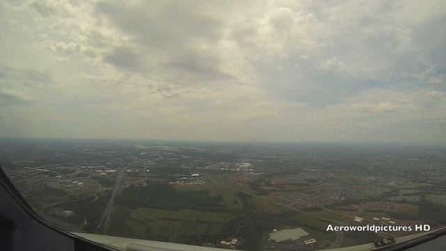 Landing at Washington Dulles Int'l Airport (IAD/KIAD) USA - (Cockpit View) смотреть онлайн