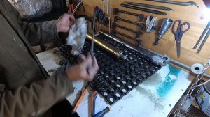 Передняя вилка Kawasaki KX250 Разборка и диагностика.