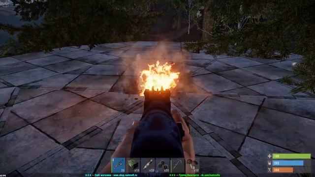 RUST - ХОТЕЛИ ПОФАРМИТЬ НО ПРИШЛОСЬ РЕЙДИТЬ , ФАРМИМ РЕСУРСЫ С БОМЖЕЙ ,РАЗГРОМ РАЗРЫВНЫМИ ПАТРОНАМИ смотреть онлайн
