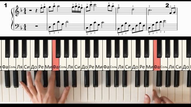 ТИТАНИК Как играть на пианино смотреть онлайн