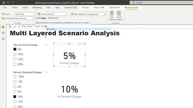 Multi-layered Scenario Analysis Using DAX In Power BI [2022 Update] смотреть онлайн