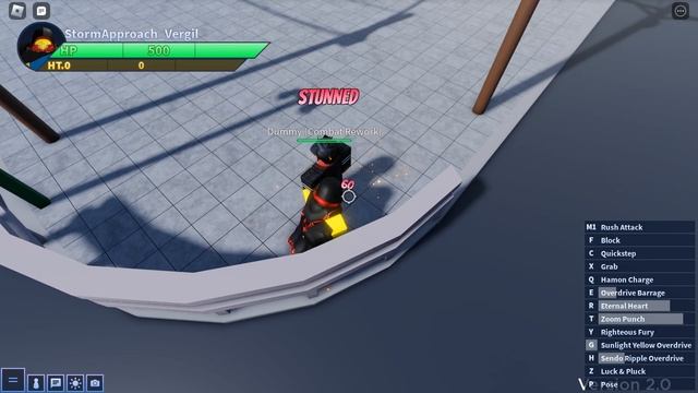[aut roblox] hamon combos смотреть онлайн