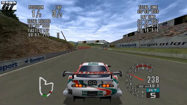 DC - Sega GT - GamePlay [4K:60FPS] смотреть онлайн