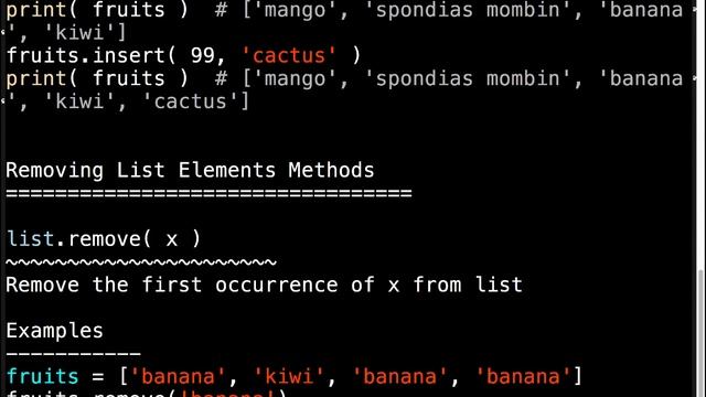 List Methods смотреть онлайн