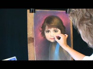 Как нарисовать ПОРТРЕТ ПАСТЕЛЬЮ с опытным художником. Урок 4. Рисуем портрет пастелью