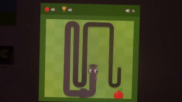 Google Snake Game - Small Map - 87 Points смотреть онлайн