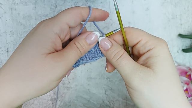 ПРОСТО НО СО ВКУСОМ! УЗОР СПИЦАМИ.