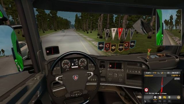 ETS 2 Суровая Россия! смотреть онлайн