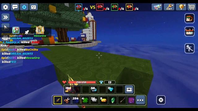 ASMR Mouse and Keyboard Sounds - BedWars (Blockman GO) смотреть онлайн