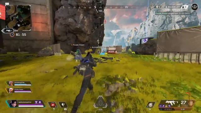 PURPLE CARRYING IN APEX LEGENDS смотреть онлайн
