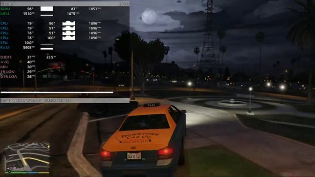 Core I3 4030U + GeForce 820M = GTA V