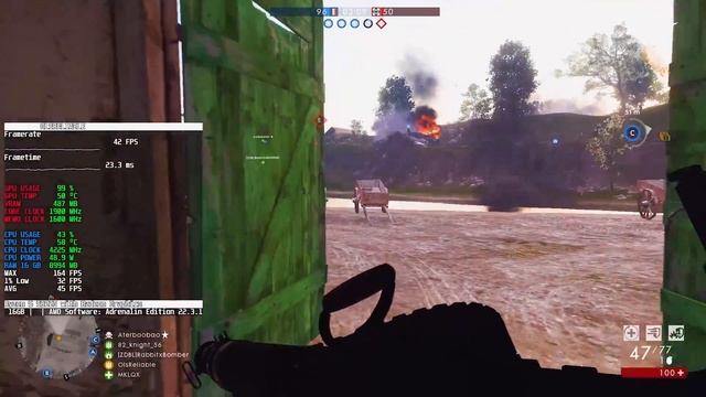 BATTLEFIELD 1 (VEGA 7 IGPU) RYZEN 5 5600G | 16 GB 3200MHZ RAM | GAMEPLAY смотреть онлайн