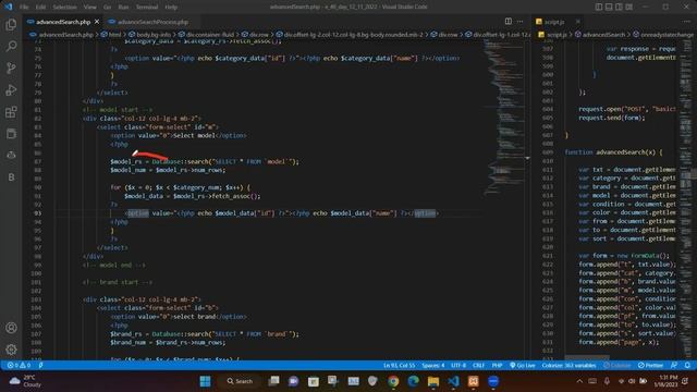 Video 49 :- Program the advanced product searching process including pagination. смотреть онлайн