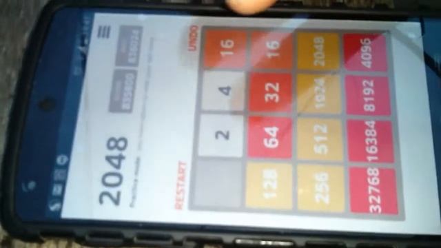 Game 2048. Get 65536 cell смотреть онлайн