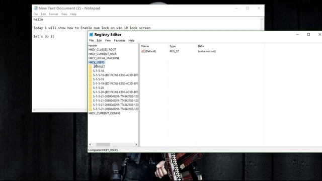 How to Enable Num lock on Windows 10 lock screen смотреть онлайн