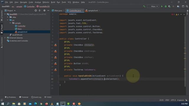 JavaFX 15 Tutorial 6 - CheckBox смотреть онлайн