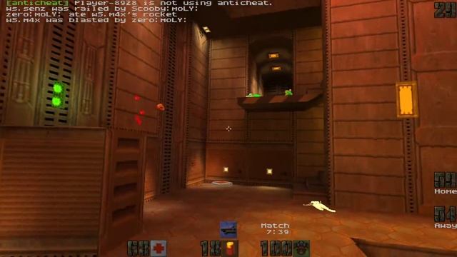 Quake2 - moLY vs wS - NADML DRAFT II - Playoffs 1/4 - torment - POV Scooby смотреть онлайн