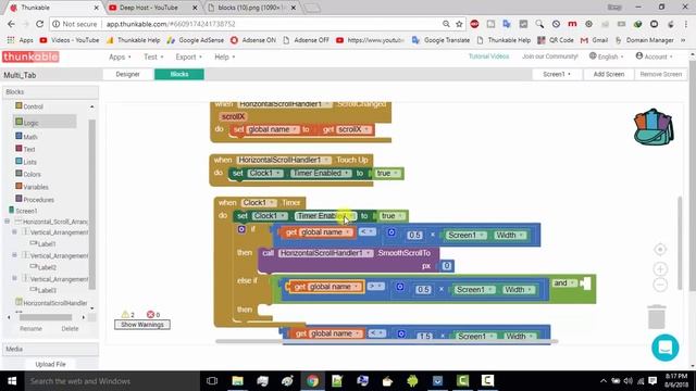 Multiple Tab Swipe App| Left Right Tab Swipe | Thunkable | Appybuilder | Makeroid | DroidMaker смотреть онлайн