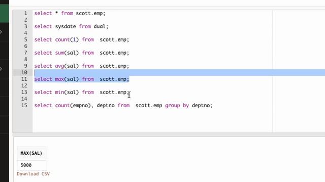 6 System defined vs User defined database functions | Aggregate Functions смотреть онлайн