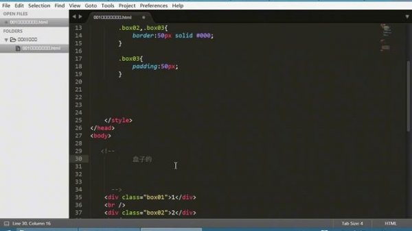 python进阶第七章HTML和CSS20复习标题练习