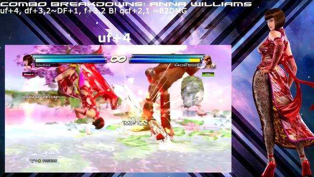 Tekken Tag 2: Anna Combo Breakdowns смотреть онлайн