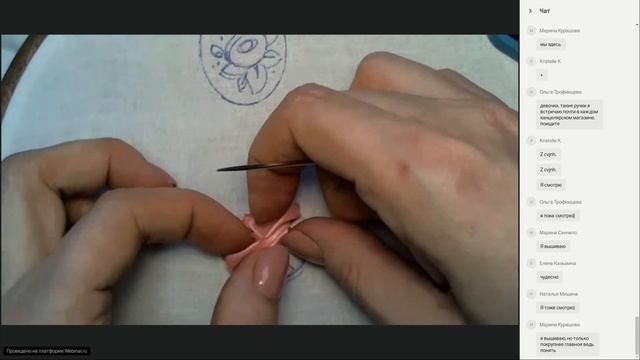 Смотрим и учимся ВЫШИВАТЬ ЛЕНТАМИ с Екатериной КУБРАК смотреть онлайн