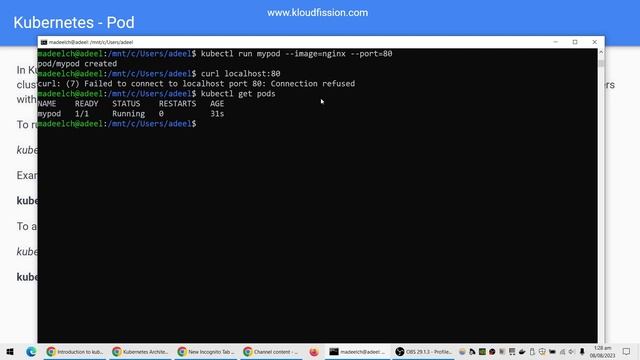 What are kubernetes pods | Accept traffic using port forwarding tutorial in hindi/urdu смотреть онлайн