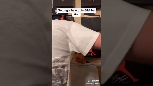 Getting a haircut in GTA be like: /meme смотреть онлайн