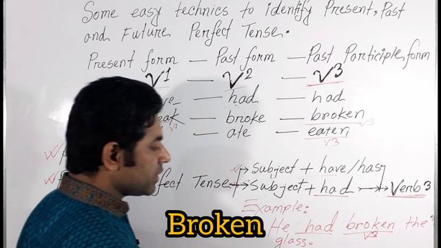 How to identify the Present , Past and Future Perfect Tense. смотреть онлайн