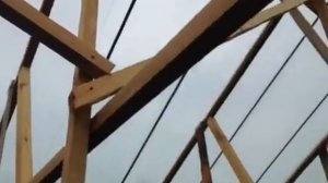 теплица из бруса 50*50 своими руками.  размер 6 на 6